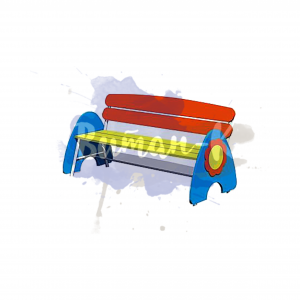 Детская скамья - №19