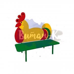 Детская скамья "Петушок" - №7