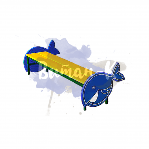 Детская скамья "Рыбка" - №3