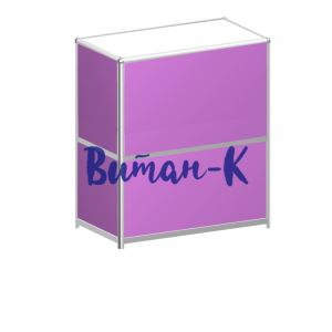 Прилавок из алюминиевого профиля ПП-1