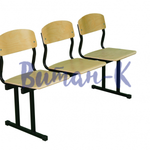 Скамья трехместная