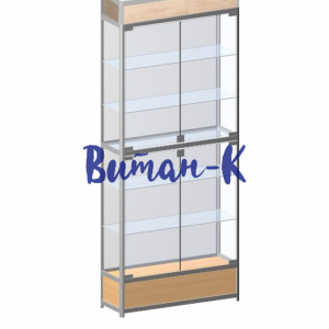 Витрина из алюминиевого профиля ВП-2