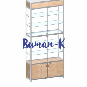 Витрина из алюминиевого профиля ВП-4