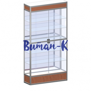 Витрина из алюминиевого профиля ВПЗ-1