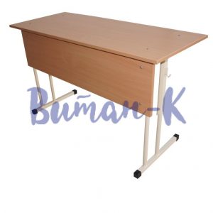стол ученический двухместный регулируемый